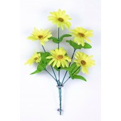 Букет ромашек с бархатной серединкой БС009ж