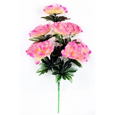 Букет пионов с добавками БС022мал-крем-0