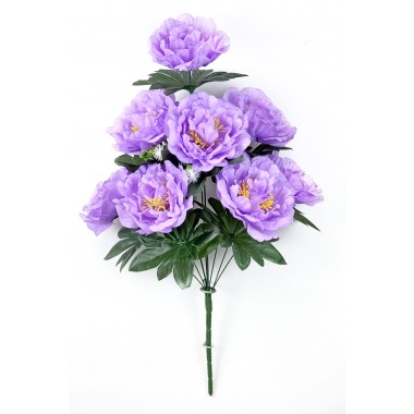 Букет пионов с добавками БС022лаванда-0