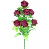 Букет декоративных роз БС027бордо
