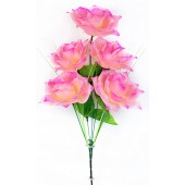 Букет роз резных с осокой БС031роз-крем