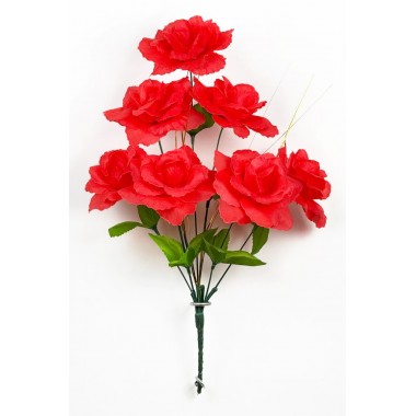 Букет роз с золотистой осокой БС035к-0