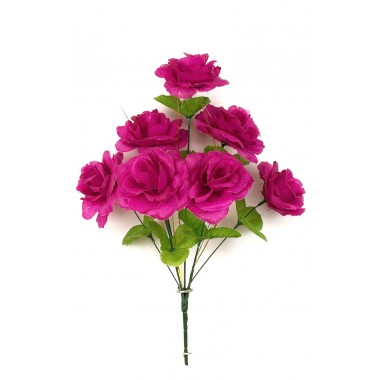 Букет роз с золотистой осокой БС035сирень-0