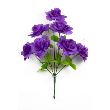 Букет роз с золотистой осокой БС035чернильный-0