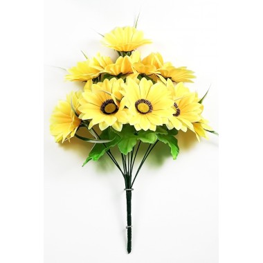 Букет гербер с осокой БС038ж-0