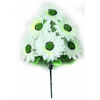 Букет гербер 6 голов, 48см (ритуал.) (2шт) БС047мол-0