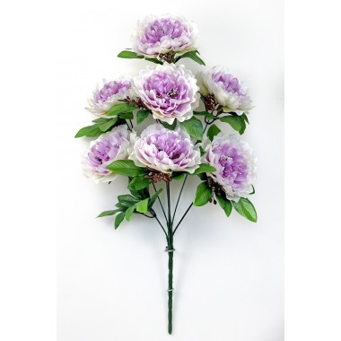 Букет пионов декоративных с добавками БС050мол-сирень-0