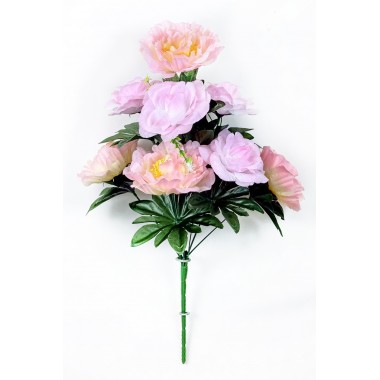 Букет пионов и роз БС055мол-роз/бел-роз-0