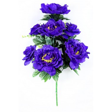 Букет пионов и роз БС055чернильный-0