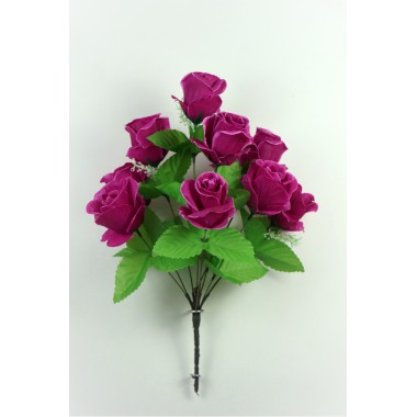 Букет роз с кашкой БС061сирень-0