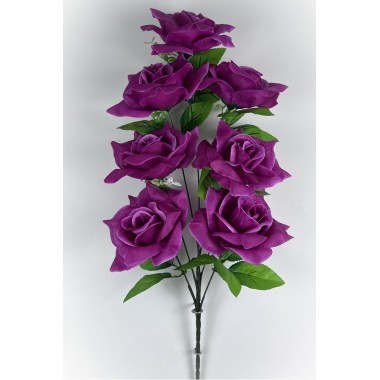 Букет больших роз БС064сиреневый-0