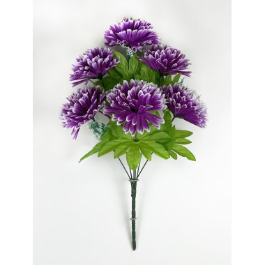 Букет хризантем БС065бургунд-0