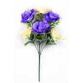Букет пионовидной розы БС074пудра-лаванда