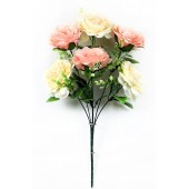 Букет пионовидной розы БС074пудра-персик