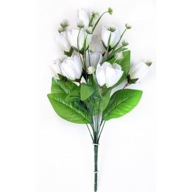 Букет тюльпанов с добавками БС076б-0