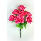 Букет роз атласных с добавками БС077-1м