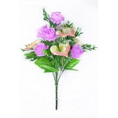 Букет бутонов роз и калл  БС078сирень