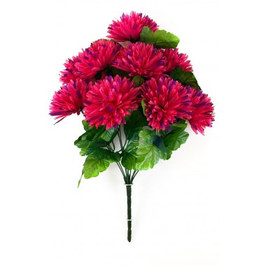 Букет хризантем БС088сливовый-0