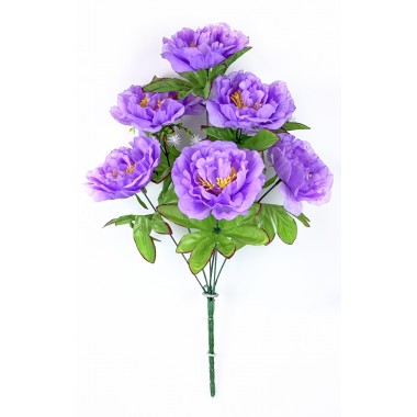 Букет пионов с добавками БС090лаванда-0