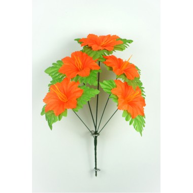 Букет колокольчиков с листом-розеткой БС095-1о-0