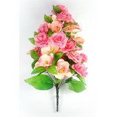 Букет роз и орхидей БС103роз-крем