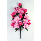 Букет бутонов роз и орхидей БС105мал-роз