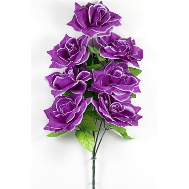 Букет больших роз с добавкой БС109бургунд-0