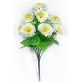 Букет цинии с добавками БС112молочный