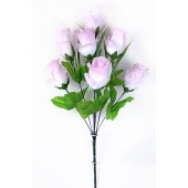 Букет бутонов роз БС122-1бел-роз