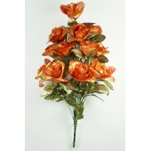 Букет роз из парчи БС134бро