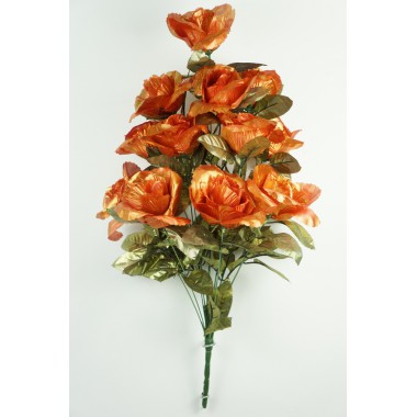 Букет роз из парчи БС134бро-0