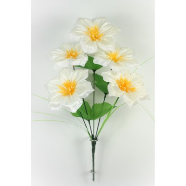 Букет клематисов атласных БС188пудровый-0