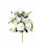 Букет роз и лилий с добавками, СН22мол