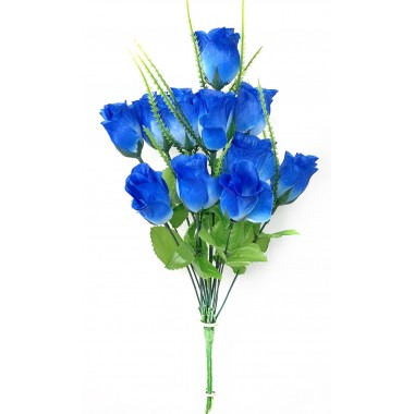 Букет бутонов роз с осокой, СН06с-0