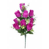 Букет бутонов роз с добавками, СН16сирень
