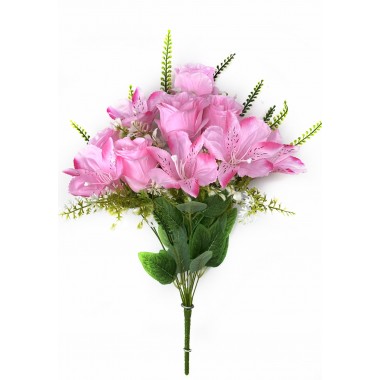 Букет бутонов роз и альстромерий, СН18роз-0