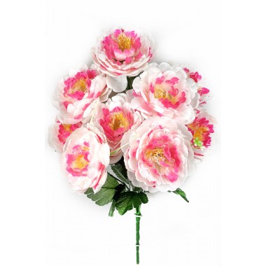 Букет пионов, СН30бел-мал-0