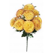 Букет крупной гвоздики, СН35ж-бордо