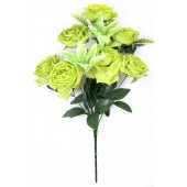 Букет роз и лилий с добавками, СН36зел