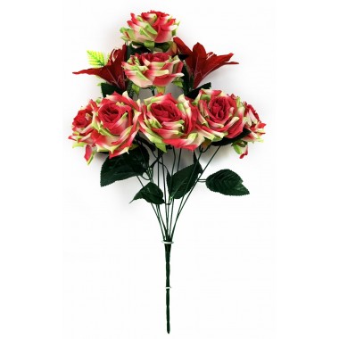 Букет роз и лилий с добавками, СН36к-0