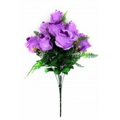 Букет бутонов роз с добавками, СН37лаванда