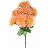 Букет хризантем, СН39персиковый