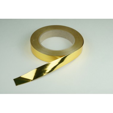 Лента металлизированная 2 см * 50 у ЛМ-2 золото -0