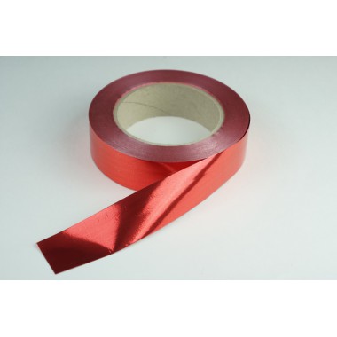 Лента металлизированная 3 см * 50 у БЛМ-3красный-0