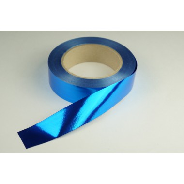 Лента металлизированная 3 см * 50 у ЛМ-3 синий -0