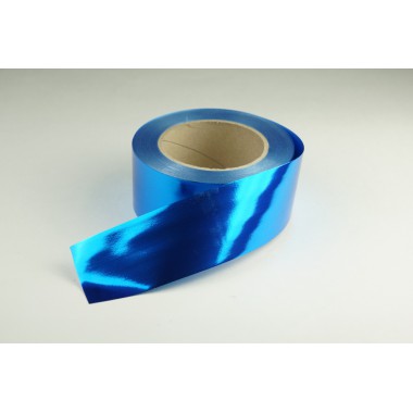 Лента металлизированная 5 см * 50 у ЛМ-5 синий -0
