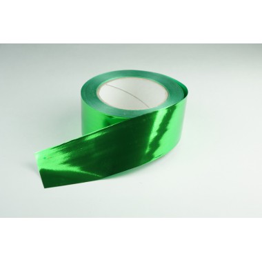 Лента металлизированная 5 см * 50 у ЛМ-5 зеленая -0