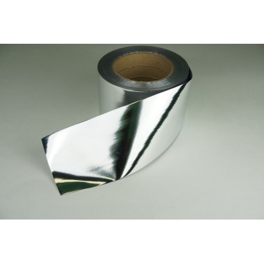 Лента металлизированная 8 см * 50 у ЛМ-8 серебро -0