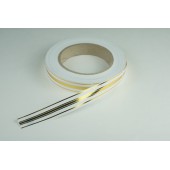 Лента PREMIUM с золотой полоской 2 см * 50 у ЛЗП-2 белый 