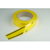 Лента PREMIUM с золотой полоской 3 см * 50 у ЛЗП-3 желтый 